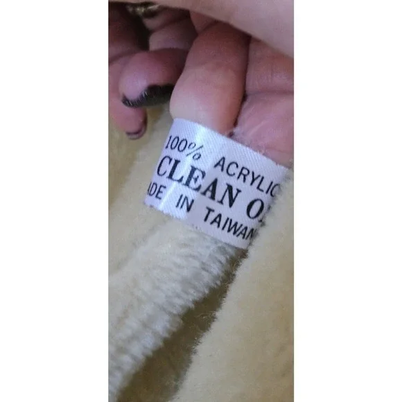 Montgomery Ward suede Heavy leather Sherpa Lined‎ Coat Vintage - Picture 6 of 14